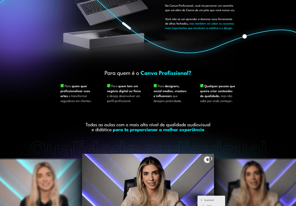 Community deSSign landing page section